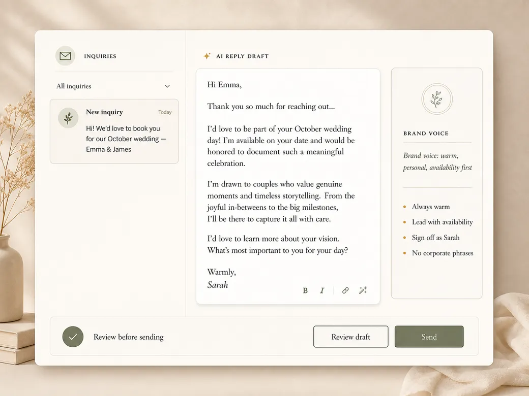 Personalized AI system concept